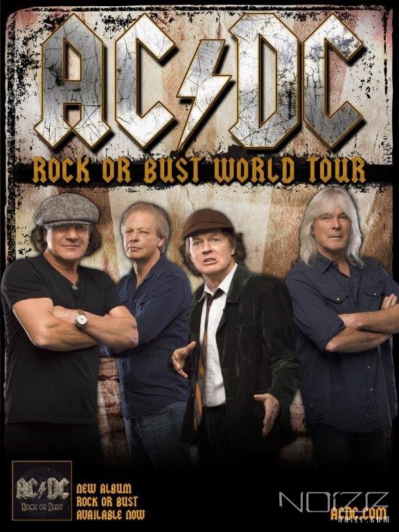 AC/DC announced 2015 European tour dates