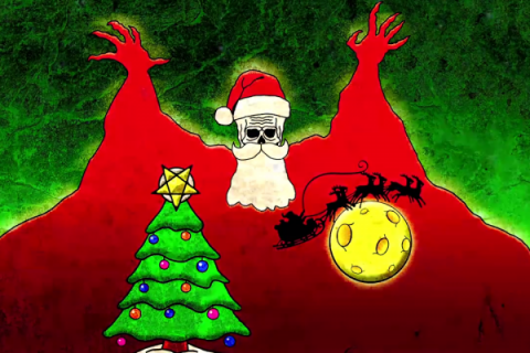 "Hail Santa": Holiday parody of Ghost