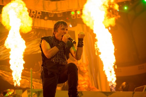 Iron Maiden's frontman is being treated for cancer