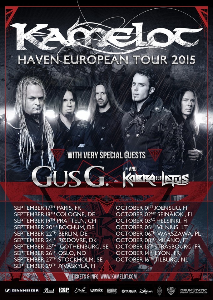 Kamelot Tour 2015