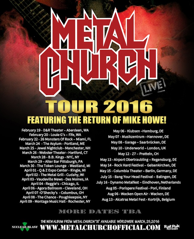 Metal Church Tour