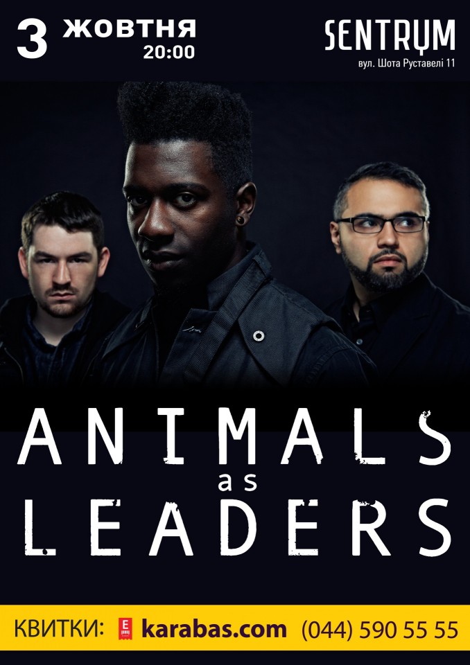 Animals As Leaders to perform this fall in Kyiv