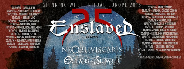 Enslaved tour dates