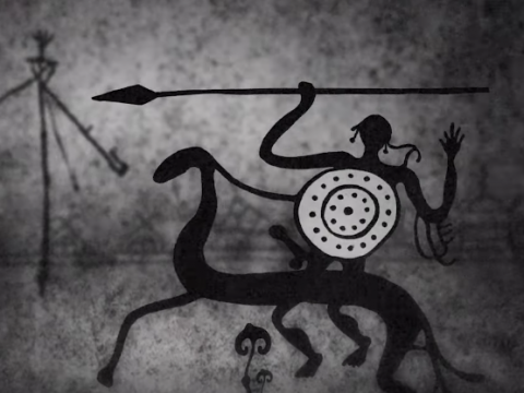 Heilung present animated video "Krigsgaldr"