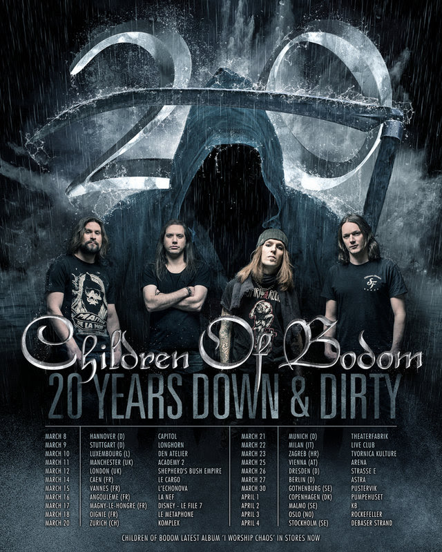 20 Years Down & Dirty anniversary tour
