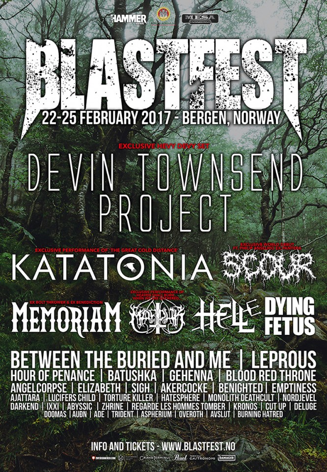 Blastfest 2017 to be held on February 22-25 in Norway