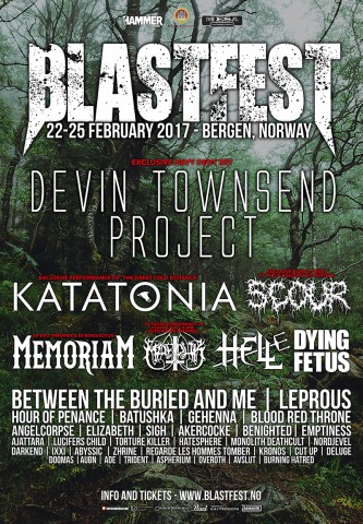 З 22 по 25 лютого у Норвегії відбудеться 4-й Blastfest