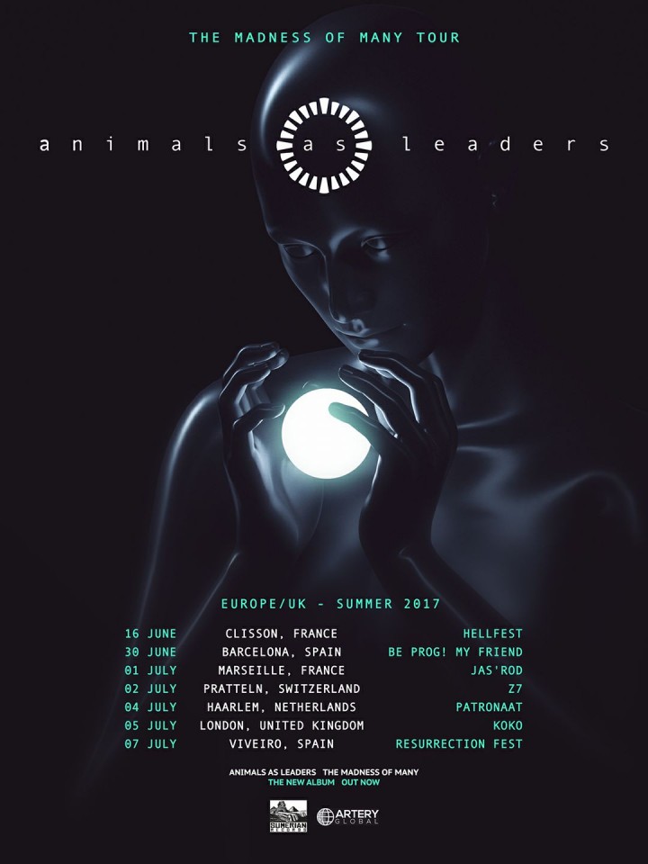 Animals as Leaders Tour 2017