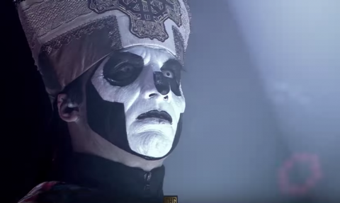 Video: Papa Emeritus joins Kreator to perform "Satan Is Real"
