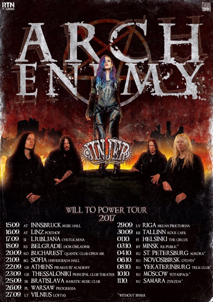 Arch Enemy Tour