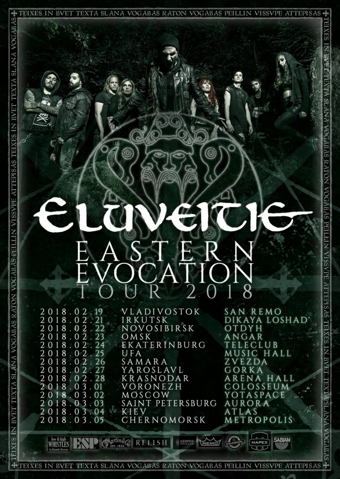 Eluveitie Tour 2018