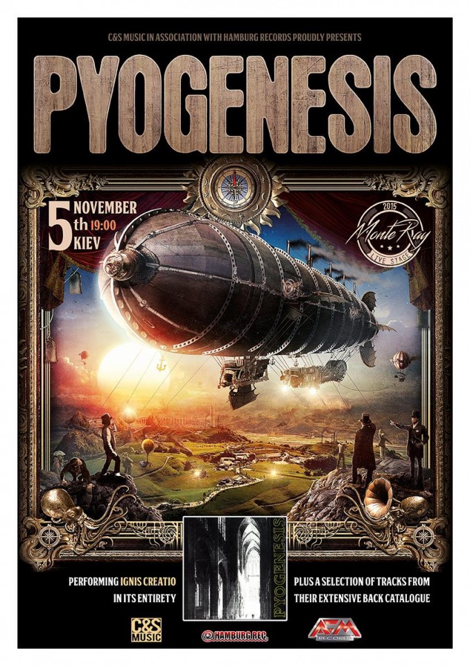 Pyogenesis to perform for the first time in Ukraine on November 5