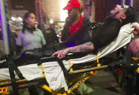 Marilyn Manson hospitalized after stage prop fall [Video]