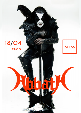 Abbath виступить 18 квітня у Києві
