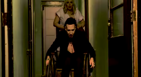 Marilyn Manson releases video "Tattooed In Reverse" feat. Courtney Love