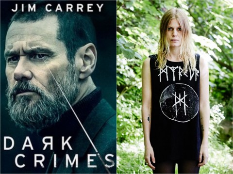 See "Dark Crimes" movie trailer, feat. Myrkur song and Jim Carrey as a lead actor