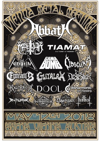 Vienna Metal Meeting, feat. Abbath, Tiamat, and Marduk, to take place on May 12