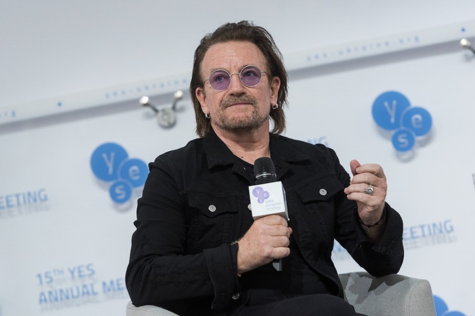 Photo Bono by YES &mdash; U2 leader secretly visited Ukraine last weekend