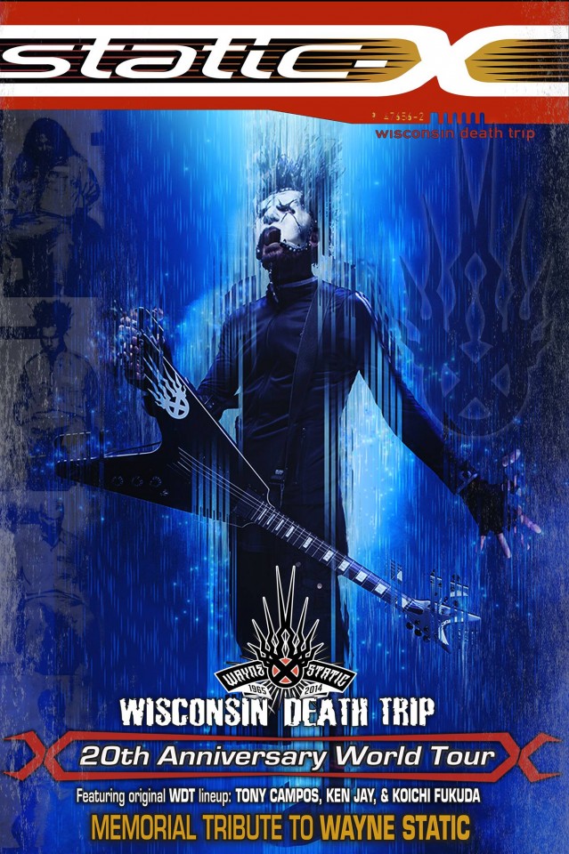 StaticX to give a show in Kyiv as a part of Wayne Static Tribute Tour