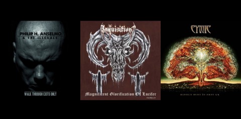 Офіційний стрім альбомів гуртів Philip H. Anselmo & the Illegals, Inquisition і Cynic