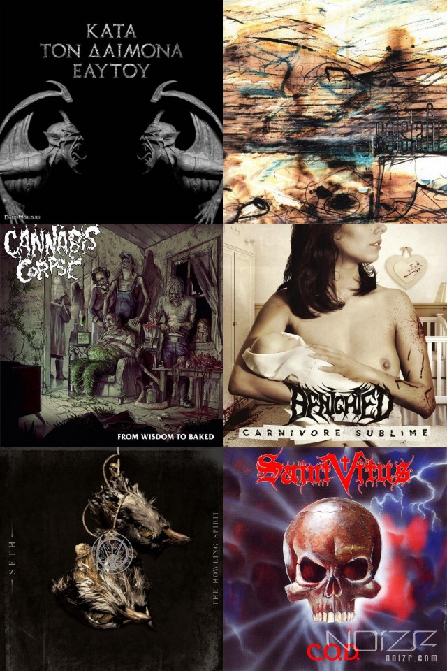 New album streaming: Rotting Christ, Sólstafir, Seth, Cannabis Corpse, Benighted and Saint Vitus