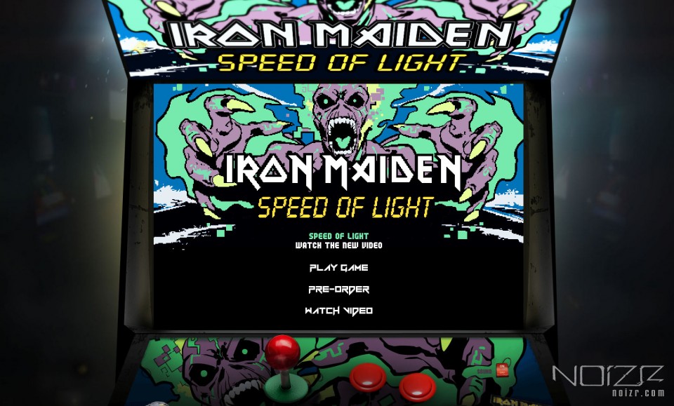 Iron Maiden presents game based on music video