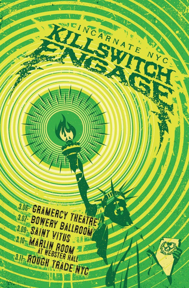 Killswitch Engage tour dates New York