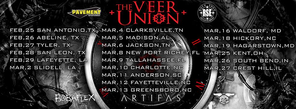 The Veer Union Tour Dates