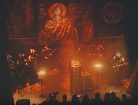 До мережі викладено нове про-відео з київського концерту Batushka