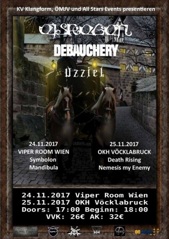 Winter Metal Storm festival to be held in Austria on November 24-25
