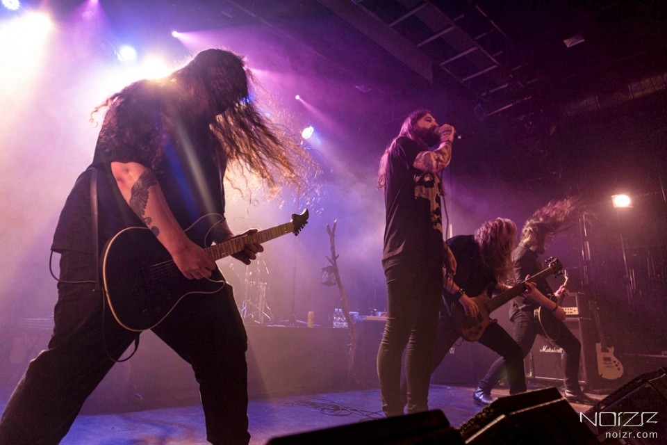 Photos from live presentation of Harakiri for the sky’s new album "Arson"